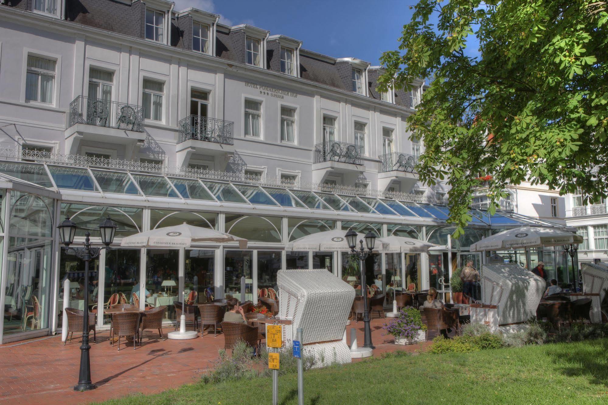 Seetelhotel Pommerscher Hof Heringsdorf  Exterior photo